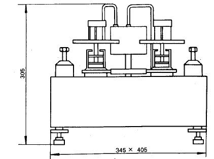 YU-2双活塞压力计(-0.1～0,0～0.25MPa)安装图片