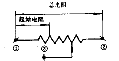 滑线电阻式发送器接线图