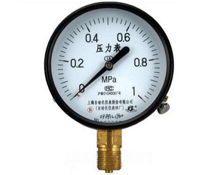 Y-100普通压力表(0-1.0MPa径向型)