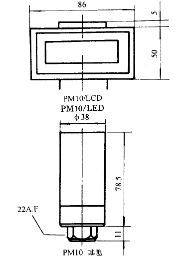 PM10-C/LCD船用压力变送器安装图片