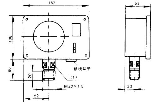 YSG-3电感压力变送器安装图片