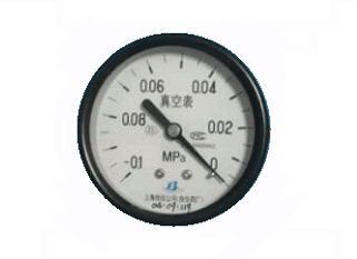 Y-60Z真空普通压力表(-0.1-0MPa轴向型)