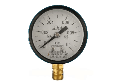 Y-60普通压力表(0-0.1MPa径向型)