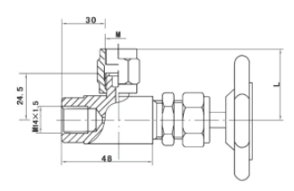 KF-L8/20E压力表开关安装图片