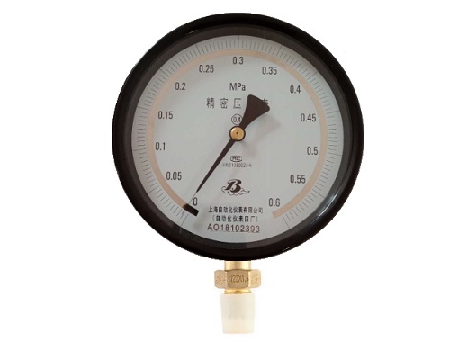 YB-150A精密压力表0~0.6MPa径向型
