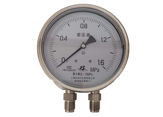 CYW-152B-FZ不锈钢耐振差压表0-1.6MPa径向型